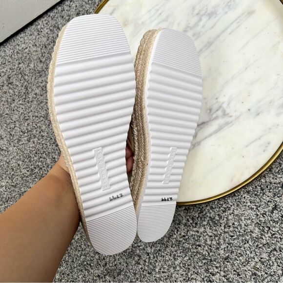 Sz 9M Gianni Bini Evert Leather Flatform Sandals NWOT $79 MSRP - Picture 9 of 11